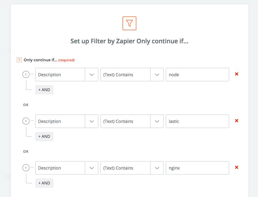 security rss filter